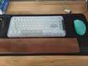 罗技（Logitech）ALTO KEYS K75M 琥珀系列 AI客制化无线机械键盘 热插拔大理石轴 白色 104键 实拍图