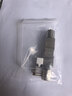 毕亚兹 超六类网线延长器转接头RJ45网络免压CAT6A全屏蔽连接器 万兆网络模块屏蔽连接线对接器8P8C TT29 实拍图