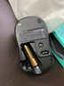 罗技（Logitech）M185鼠标 无线鼠标 办公鼠标 对称鼠标 黑色灰边 带无线2.4G接收器 实拍图