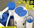 海立马桶水箱配件全套进水阀通用排水阀坐便器上水阀上下水器SJ02+21 实拍图