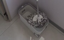 索邦旋转拖把34cm2头家用一拖净免手洗一键换布拖地神器拖把带桶一套 实拍图
