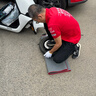 固满德龙腾四海电动车100/90-10半热熔摩托车真空轮胎【免费上门安装】 实拍图