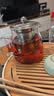 京东京造 茶壶 耐高温玻璃泡茶煮茶具飘逸杯电陶炉烧水壶650ml 实拍图