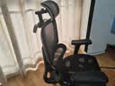 惠寻人体工学椅护腰电脑椅人工力学座椅学生宿舍电竞椅可躺久坐办公椅 【顶配镂空黑】一体铝脚-带搁脚-4级气杆-155无极可躺 可旋转可升降扶手 120-155度(含) 实拍图