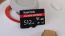 闪迪（SanDisk）512GB TF(MicroSD)内存卡4K极速金卡A2 V30 U3兼容大疆Pocket3/4P/Action 6运动相机/无人机存储卡 实拍图