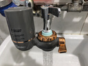 美的（Midea）净水器水龙头过滤器家用自来水滤水器直饮前置过滤器厨房卫生间通用除水垢除余氯双出水可清洗滤芯 一机一芯【可清洗滤芯】 实拍图
