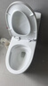 安华卫浴抽水落地普通家用马桶虹吸式静音大冲力防臭坐便器大口径座便 【首选爆款】6倍大冲力静音大尺寸NL15001A 305坑距（适用290~390mm） 实拍图