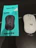 罗技（Logitech）M221 轻音鼠标 无线鼠标 办公鼠标 对称鼠标 带无线微型接收器 米白色 实拍图