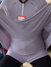 李宁（LI-NING）泳衣女连体裙式游泳衣遮肚显瘦抗氯速干玩水度假泳装546紫色3XL 实拍图