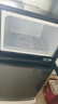 奥克斯小冰箱家用小型迷你冷藏冷冻两用出租房宿舍用节能省电寝室办公室电冰箱 【节能省电】156灰【高效保鲜 铜管速冷】42L 实拍图