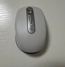 罗技（Logitech）大师系列 MX Anywhere 3S 静音鼠标 无线蓝牙双模 商务办公 便携 太空银 接收器另购 苹果鼠标适配 实拍图