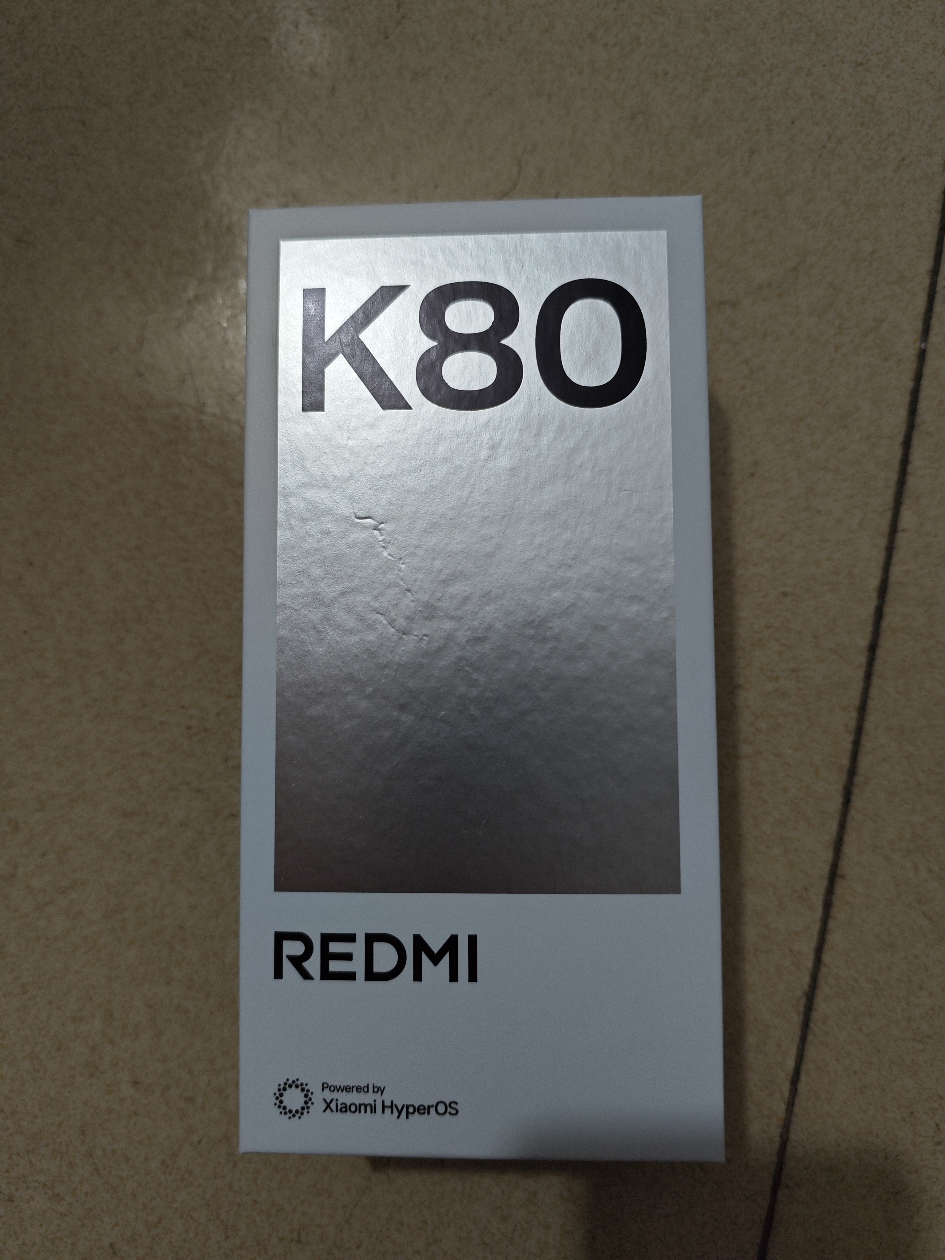 小米 REDMI K80 国家补贴 第三代骁龙 8 6550mAh大电池 澎湃OS 玄夜黑 12GB+512GB 红米5G手机 实拍图