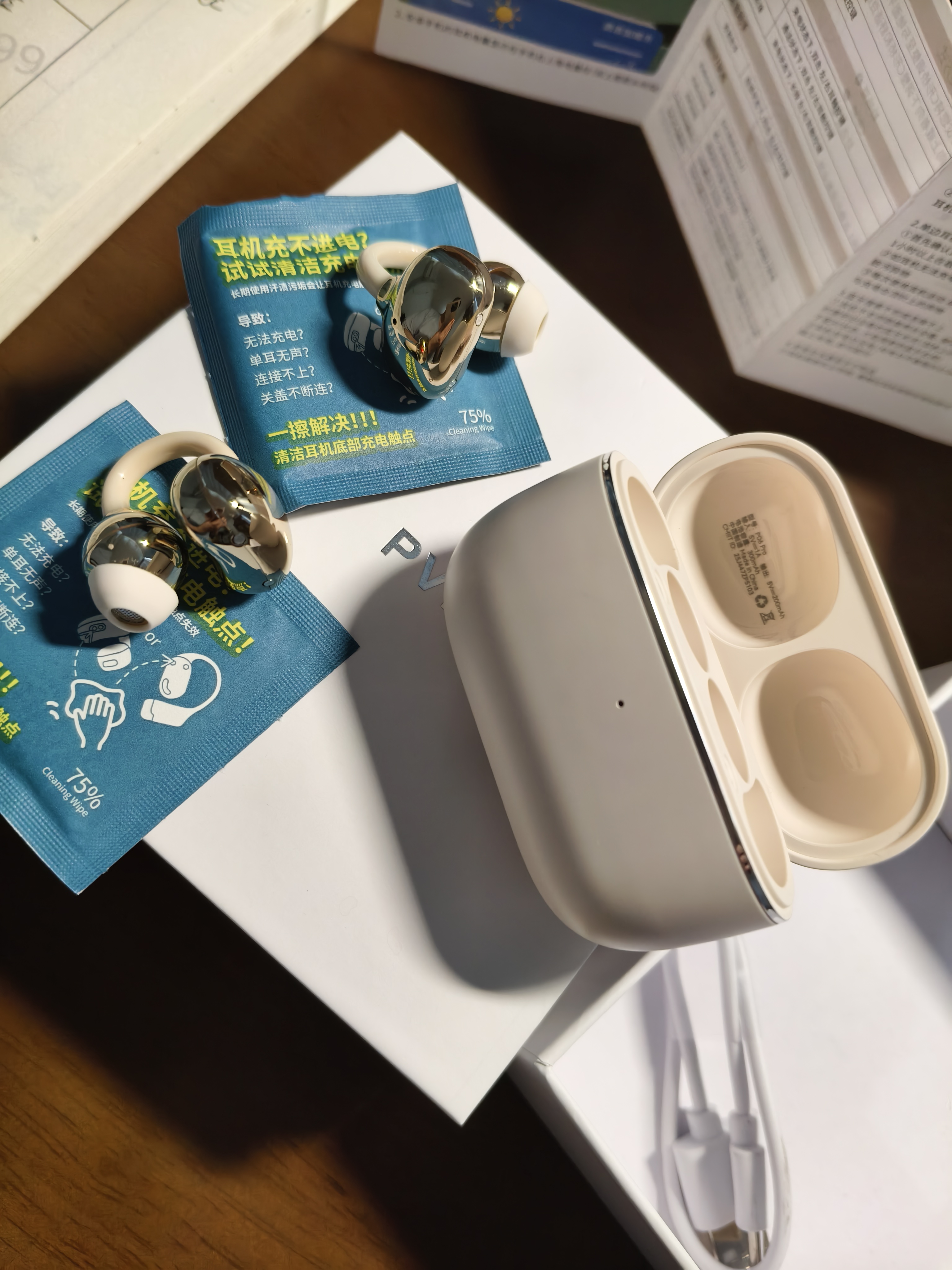 PVF【2026最新款丨柏林之声第一】蓝牙耳机耳夹式骨传导概念开放式无线不入耳运动跑步游戏AI降噪男女 实拍图