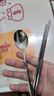 美厨（MAXCOOK）316L不锈钢勺子 食品级汤勺搅拌勺汤匙吃饭勺长柄甜品勺MCCU2474 实拍图