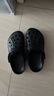 卡骆驰（CROCS）贝雅卡骆班洞洞鞋|205089 黑色/白色-066   36 /37(220mm)   实拍图