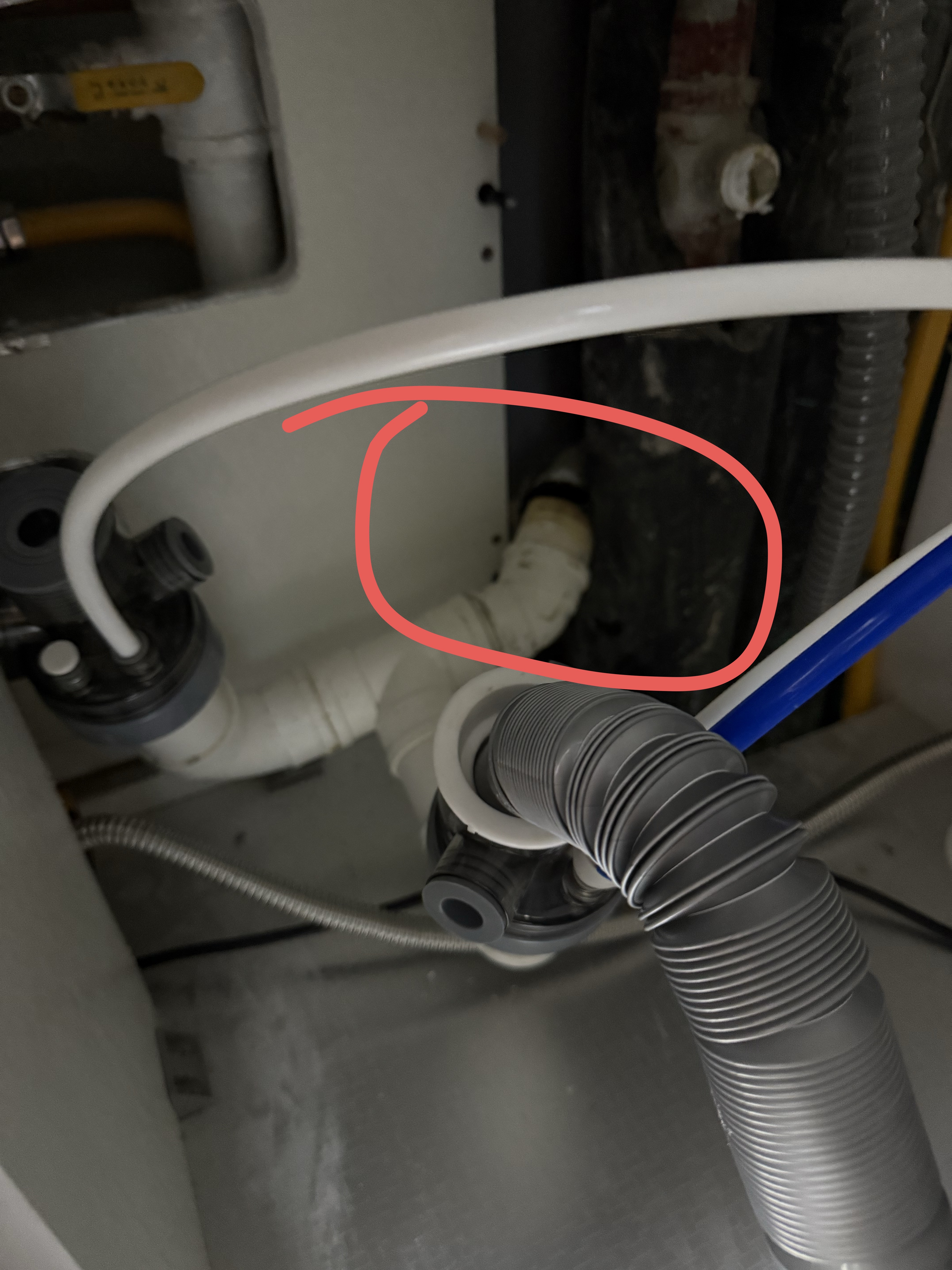 潜水艇（Submarine）FBAM-50进水延长管 不锈钢上水延长管加长 水龙头上水管冷热通用 实拍图