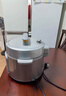 美的（Midea）有钛青瓷0涂层电压力锅5L 智能预约多功能一体高压电饭锅MY-E5811G家用4-6人开盖炖煮煲汤电饭锅 实拍图