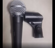 SHURE舒尔SM58动圈人声麦克风 专业户内外舞台演出话筒 吉他弹唱歌录音+公母卡侬线套餐 实拍图