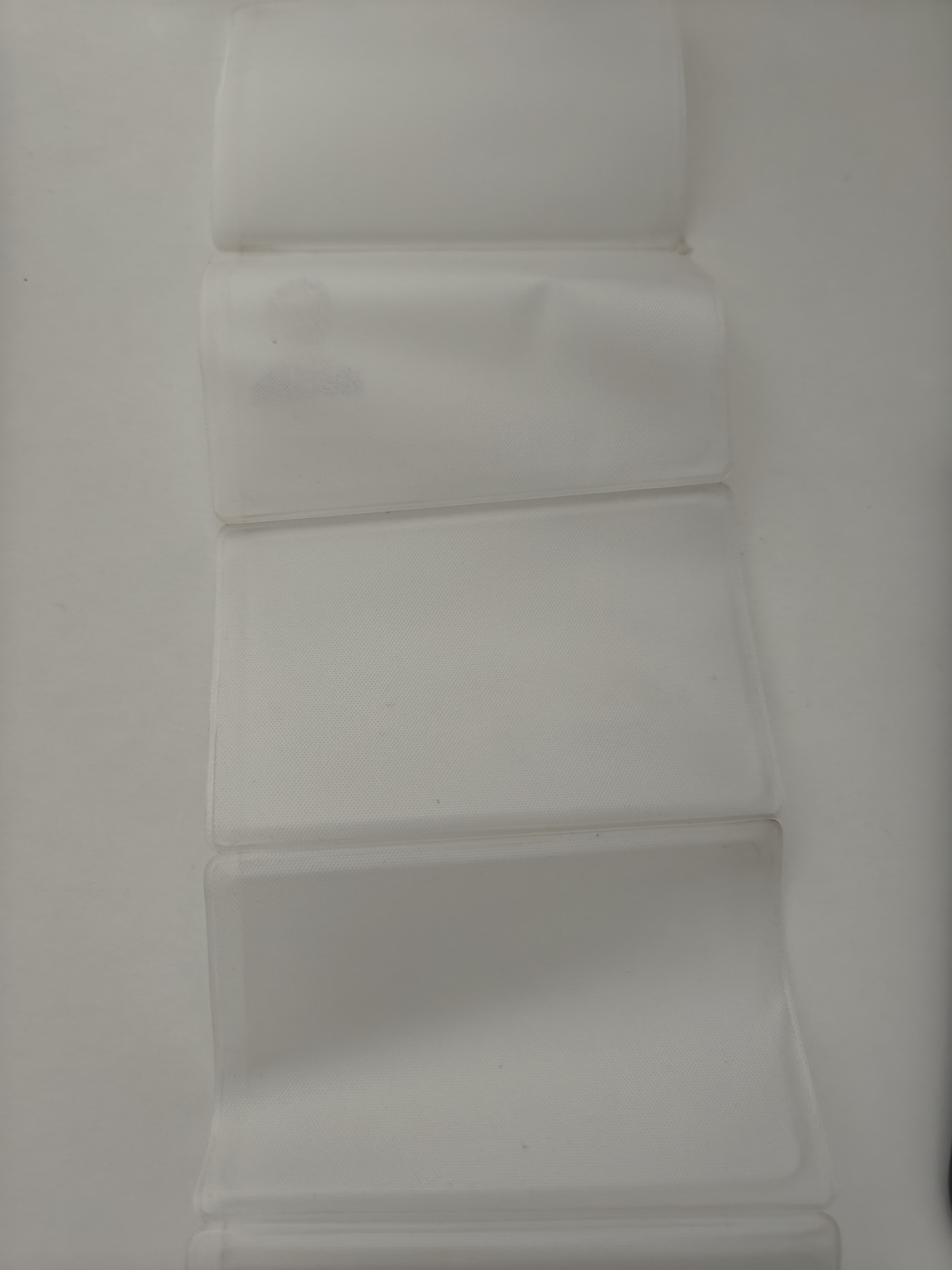旅行透明防磁磨砂消磁银行卡卡套身份公交保护套会员卡防窥卡证件 5个装【身份证保护套】 实拍图