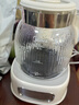 美的（Midea）0胶水全玻璃全自动养生壶煮茶壶母婴智能调奶器烧水壶恒温电热水壶煮茶器花茶壶 MK-YS15B105 1.5L 实拍图