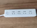 得力（deli）新国标3C认证安全插座 插排/插线板/接线板/排插/拖线板 总控开关 4组合孔2米 18253(02) 实拍图