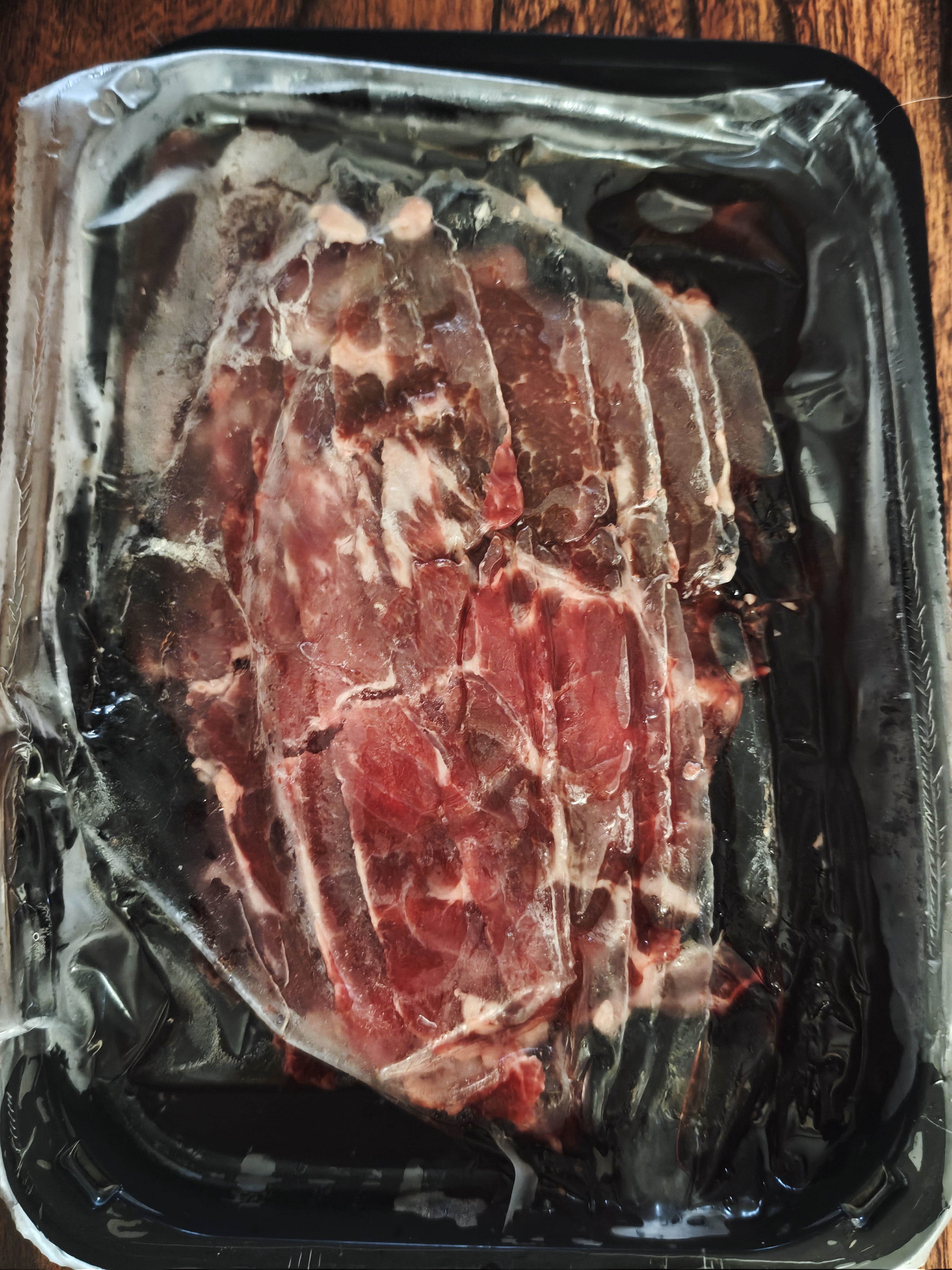 往来白丁 内蒙古原切牛羊肉片套餐1200g 鲜切肥牛吊龙上脑羊肉涮火锅食材 实拍图