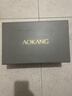 奥康（Aokang）官方男士商务通勤系带舒适休闲皮鞋透气西装牛皮鞋爸爸 黑色 41 实拍图