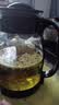 天喜（TIANXI）冷水壶大容量玻璃杯可过滤冷水壶耐热茶具啤酒花茶家用凉水杯 【升级加厚】黑色2000ml 实拍图