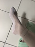 浪莎短丝袜女春夏脚底防滑吸汗超薄防勾丝耐磨7A抗菌肉色透明中筒袜子 实拍图