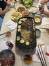 小熊（Bear）烤肉电烤盘 烤盘家用一体烤肉锅 52cm加大烤盘 2100W速烤 轻油少烟不沾烧烤电烤炉DKL-E20U1 实拍图