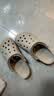 卡骆驰（CROCS）经典洞洞鞋轻便百搭女沙滩鞋包头拖鞋男鞋|10001 骨白色-2Y2(含智必星) 39 (240mm) 实拍图