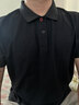 京东京造夏季运动短袖男士t恤polo衫男跑步健身户外速干衣服 黑色红点款XL 实拍图