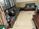 墨宸沙发 紫金檀木实木沙发新中式客厅大小户型冬夏两用转角储物家具 1+2+3组合+长茶几+方几 实拍图