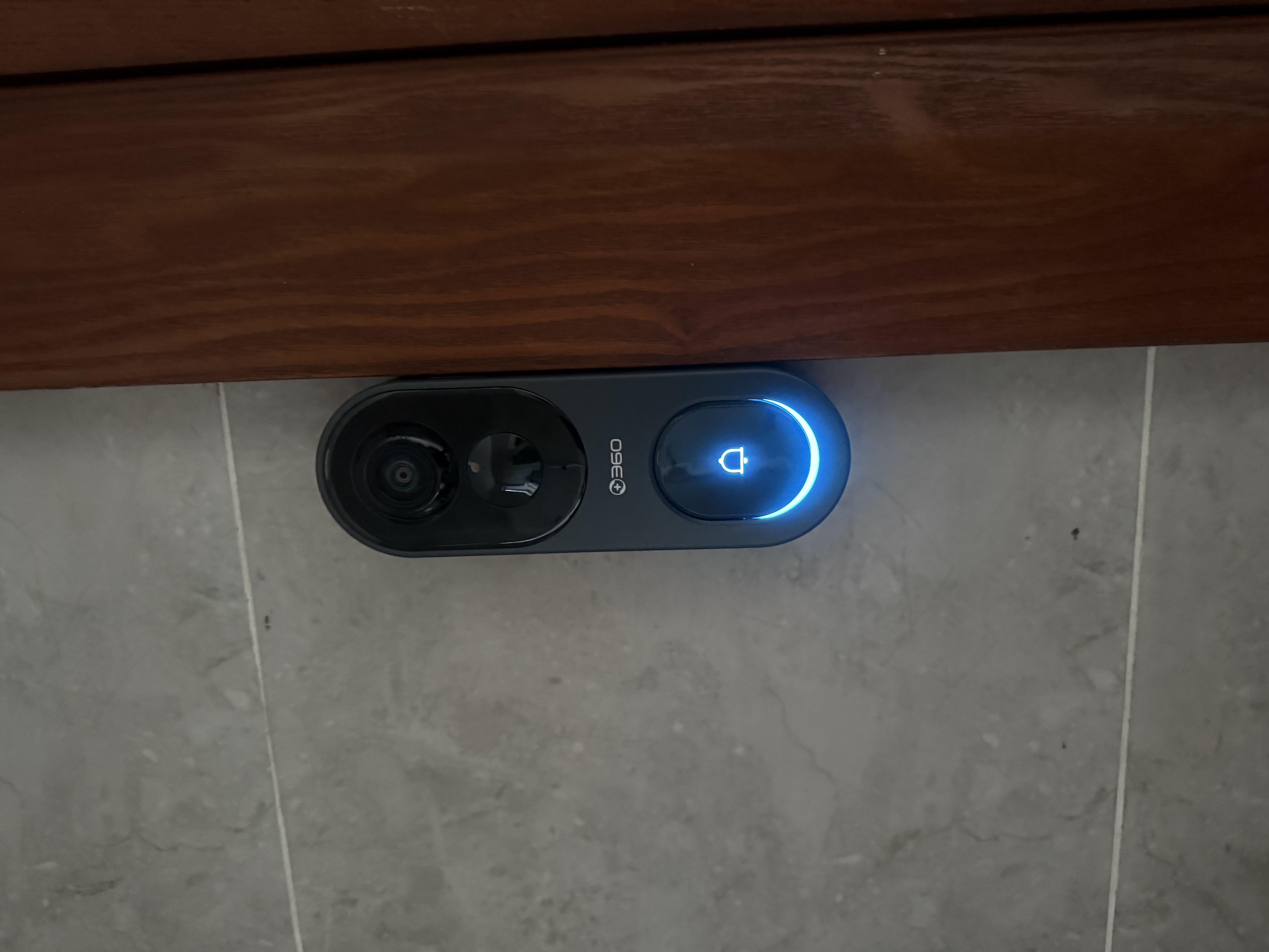 360可视门铃6Pro 500万超清画质家用监控智能门铃电子猫眼摄像头超清夜视远程通话包裹快递看护 实拍图