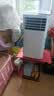 美的（Midea）移动空调 欧洲热卖大1.5匹变频冷暖可移动家用客厅卧室出租房户外可移动便携式压缩机制冷立式空调 大1匹单冷强劲制冷丨适用15平 实拍图