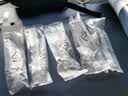 博皓（prooral）冲牙器F48手持立式洗牙器带数显水牙线成人洁牙器无级调速丝滑换挡便携牙齿冲洗器 蓝色 300ml 实拍图