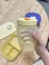 特百惠（Tupperware）吸吸罐550ml女生学生密封带吸管水杯子夏季自制饮品奶昔 奶黄色 实拍图