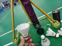 亚狮龙（RSL）羽毛球专业比赛鸭毛稳定耐打RSL4号77速12只装/桶 实拍图