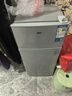 奥克斯小冰箱家用小型迷你冷藏冷冻两用出租房宿舍用节能省电寝室办公室电冰箱 【节能省电】166银色【高效保鲜 铜管速冷】48L 实拍图