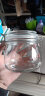 宏达宏达腌蜂蜜柠檬百香果玻璃瓶大号加厚透明食品储物罐泡菜坛泡酒瓶 圆500ML 1个 500ml 实拍图