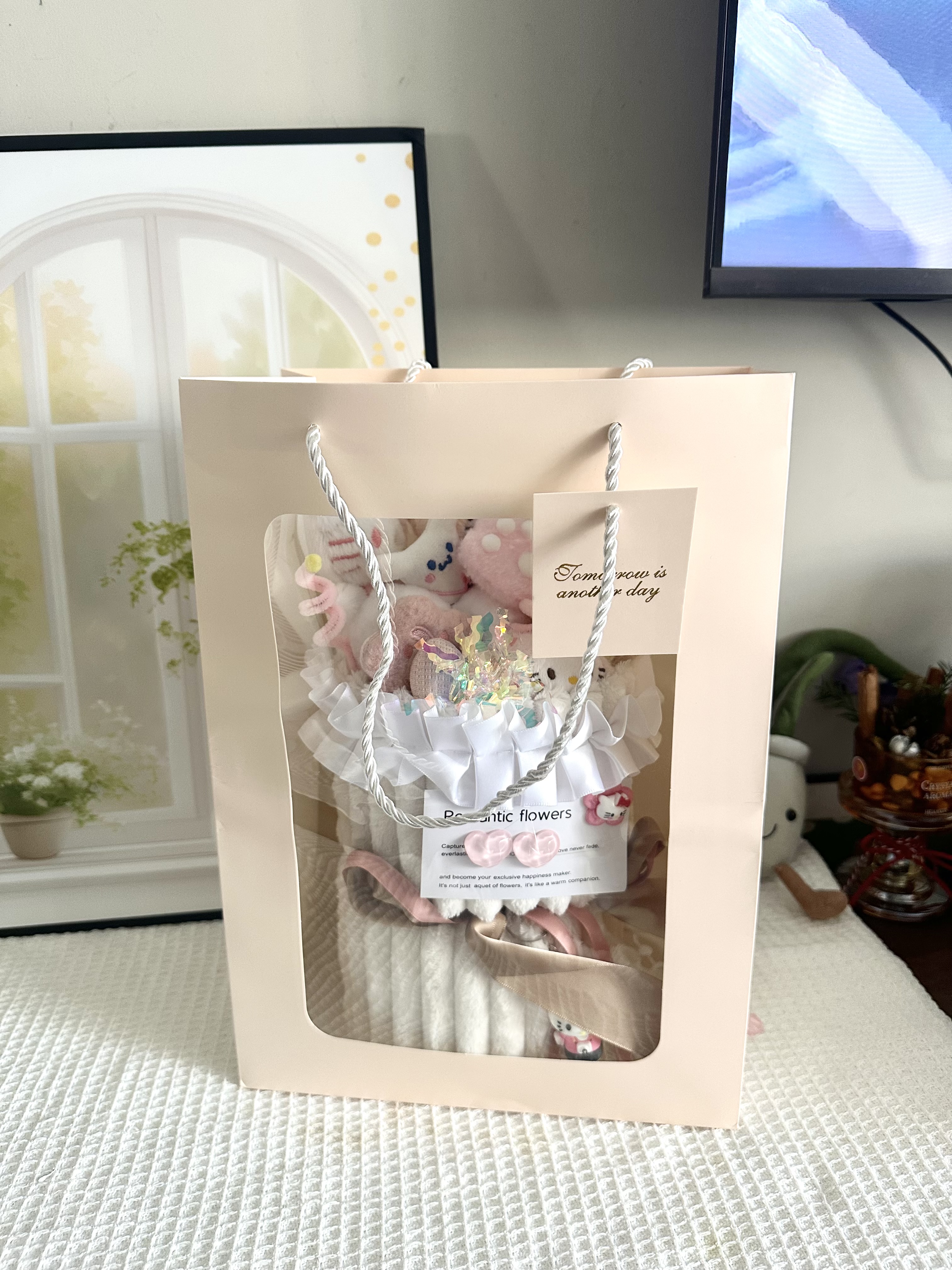 京东鲜花创意玩偶花束卡通公仔小众生日礼物女生送女朋友闺蜜儿童毕业礼物 实拍图