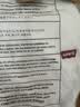 Levi's李维斯情侣同款美式复古简约休闲时尚宽松LOGO印花短袖T恤 白色 002U3-0000 L 实拍图