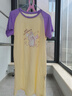 马克华菲女童睡裙夏季纯棉儿童睡衣新款家居服薄款中大童女孩夏装 紫 150 实拍图