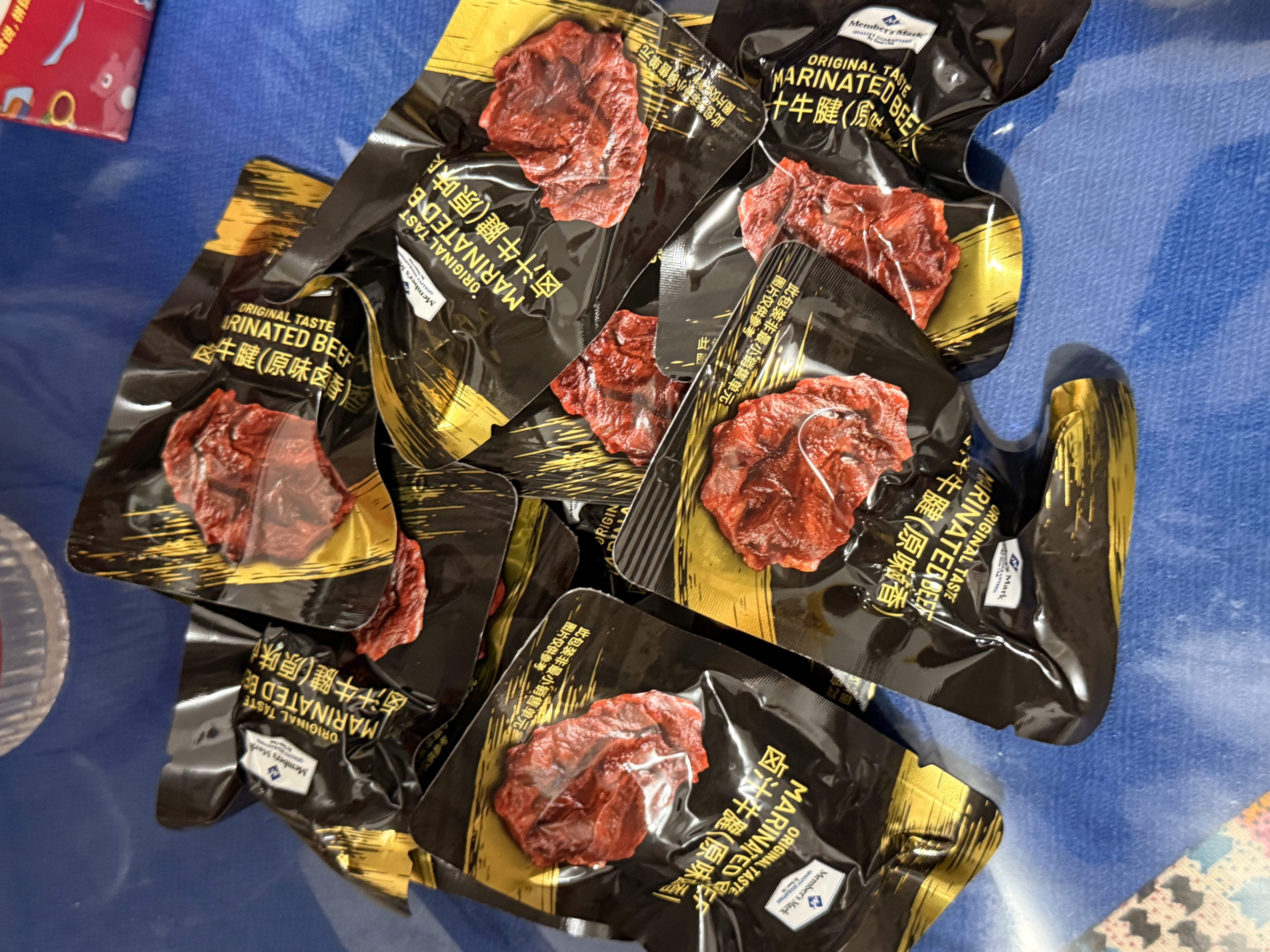 山姆卤汁牛腱原味卤香牛肉干独立小包装即食高蛋白休闲零食 【新客尝鲜装】山姆卤汁牛腱*10小包 实拍图