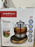 金灶（KAMJOVE）全自动煮茶器黑茶煮茶壶养生壶 玻璃智能保温电茶壶烧茶壶蒸茶器 黑色 0.8L 实拍图