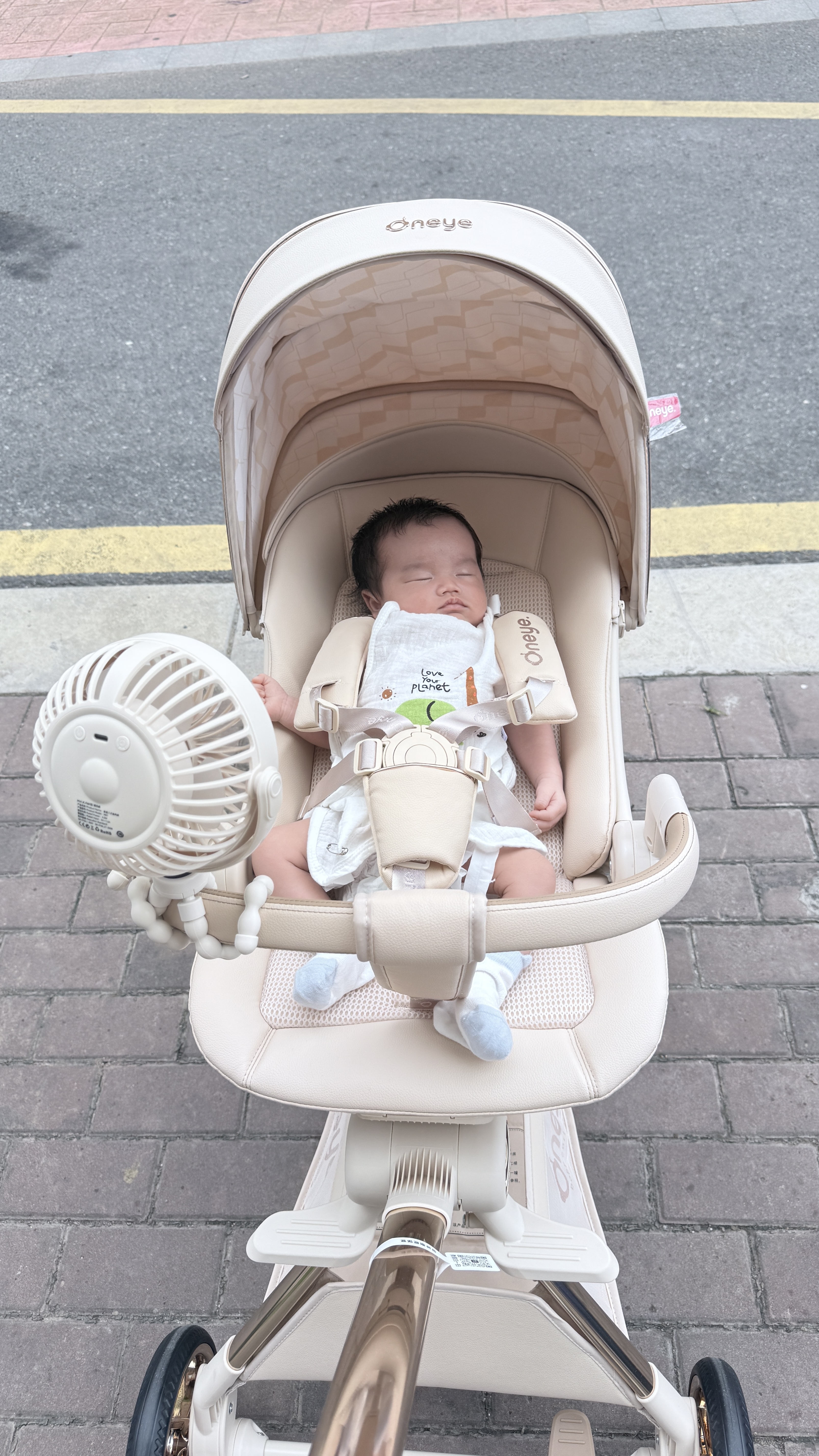 9i9婴儿肚兜纯棉纱布夏薄新生儿护肚背心宝宝睡袋连体衣2件A175 实拍图