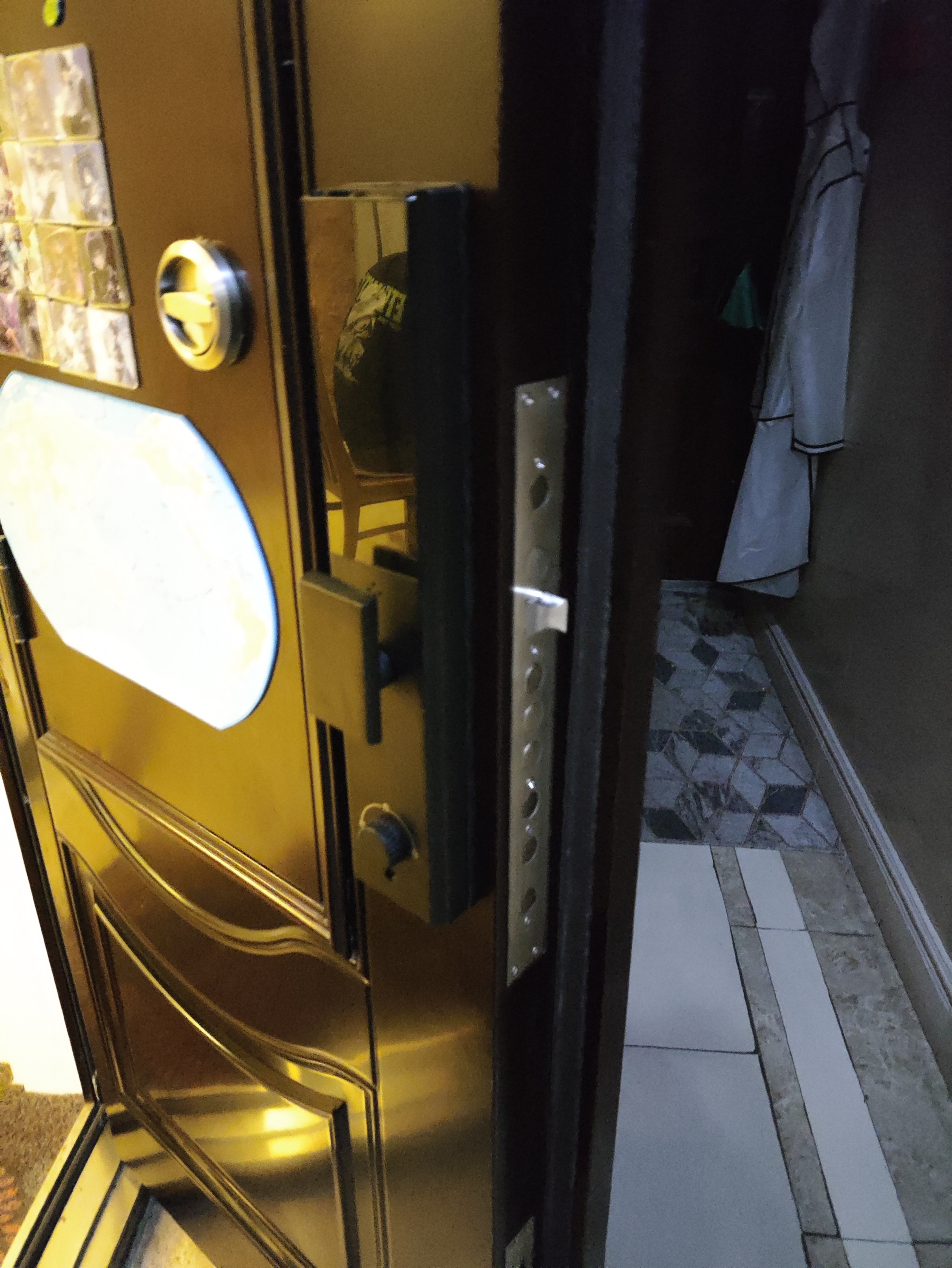 联想R20-1 掌静脉 智能门锁 指纹锁 3D人脸识别 智能锁 电子锁 入户门 密码锁 家用 全自动 防盗门 实拍图
