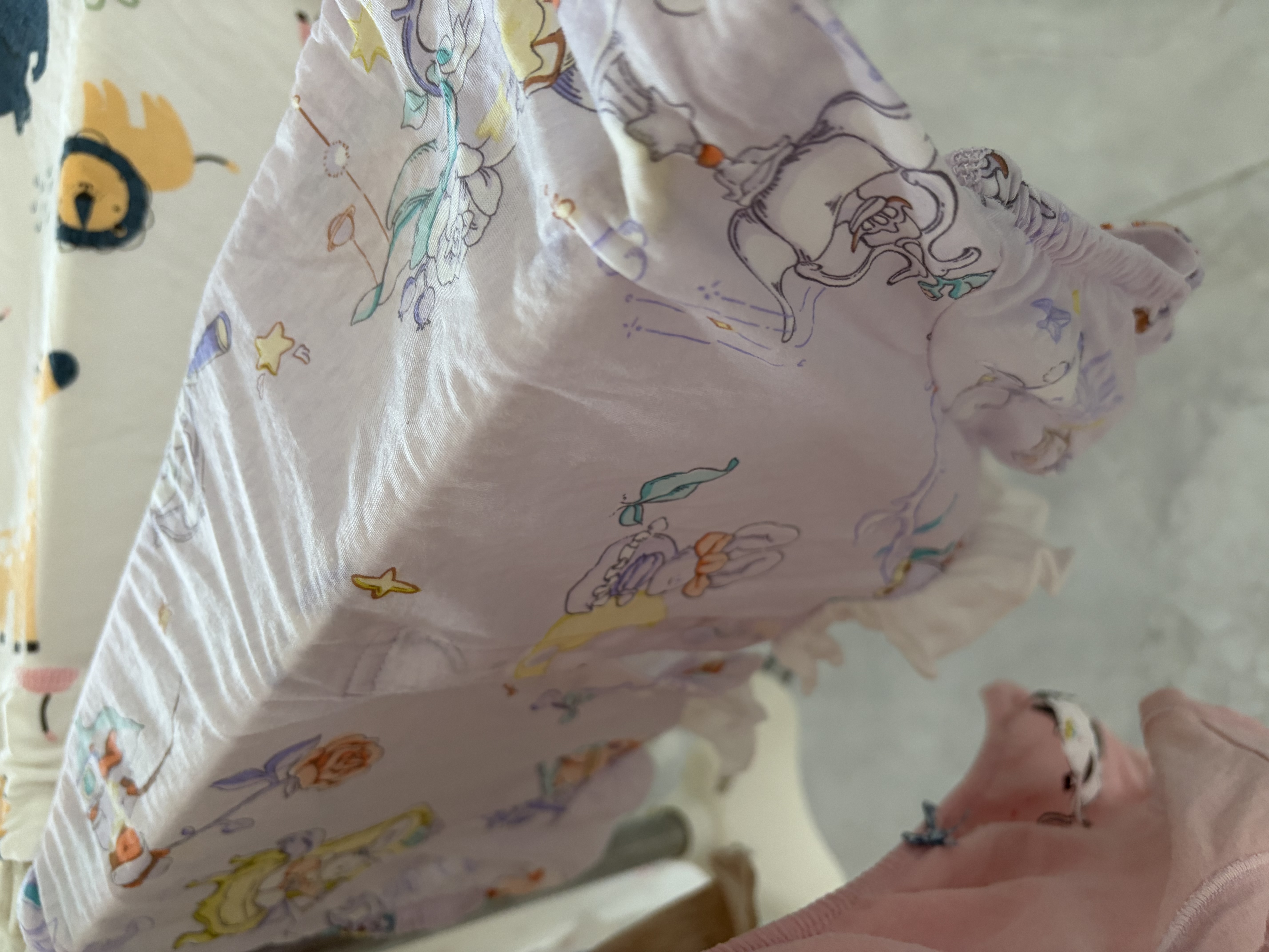 babycare纯棉短袖套头三角爬服宝宝连体衣男童女童衣服 哆咔庄园90cm 实拍图