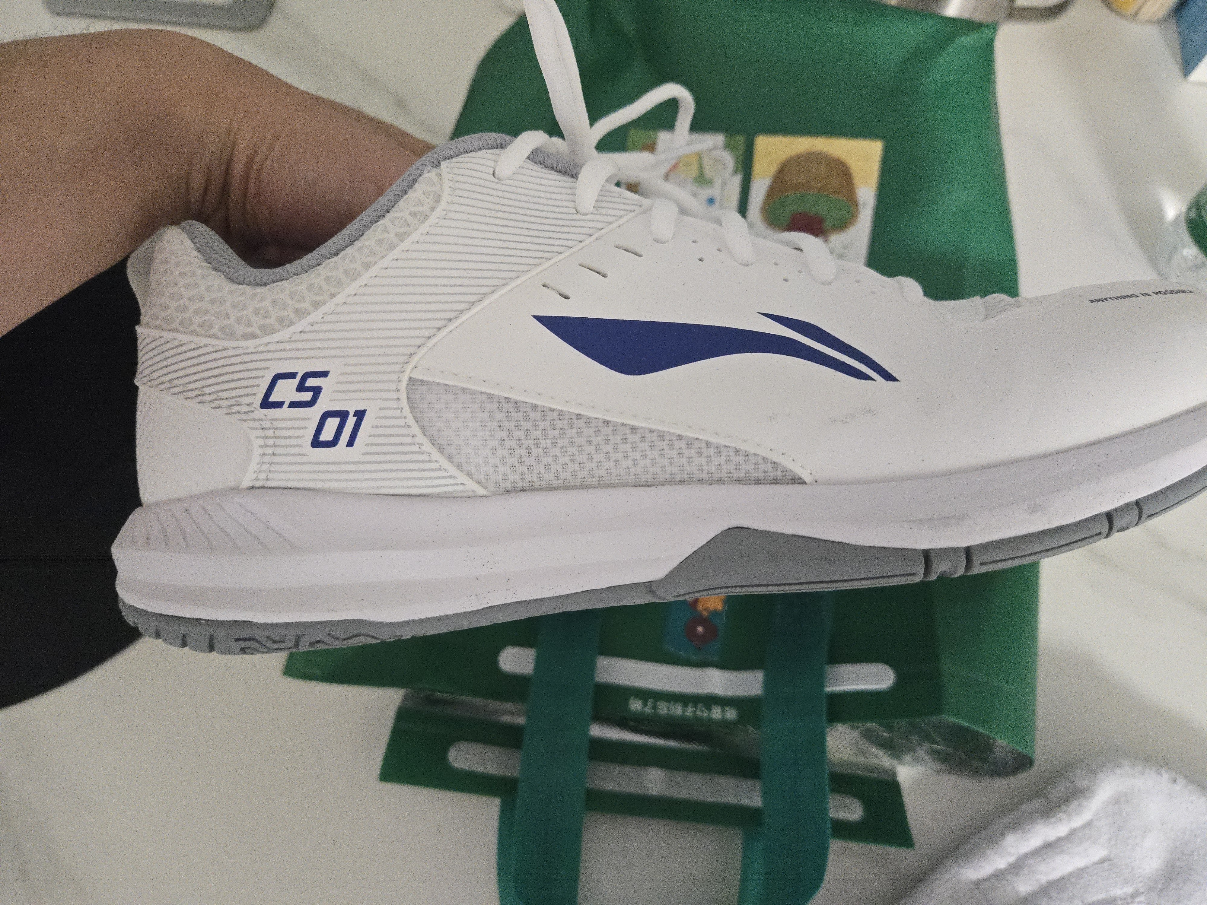 李宁（LI-NING）羽毛球鞋男女情侣款火箭鞋网球鞋乒乓球鞋贴地飞行运动鞋 实拍图