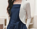 森马（Semir）陈都灵|防晒衣女2026新款夏短款蕾丝开衫V领修身凉感潮流外搭上衣 实拍图